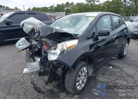2013 Nissan Leaf S z USA, uszkodzony, nr VIN 1N4AZ0CP5DC423461